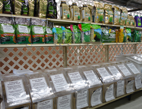 Grass Seed Display